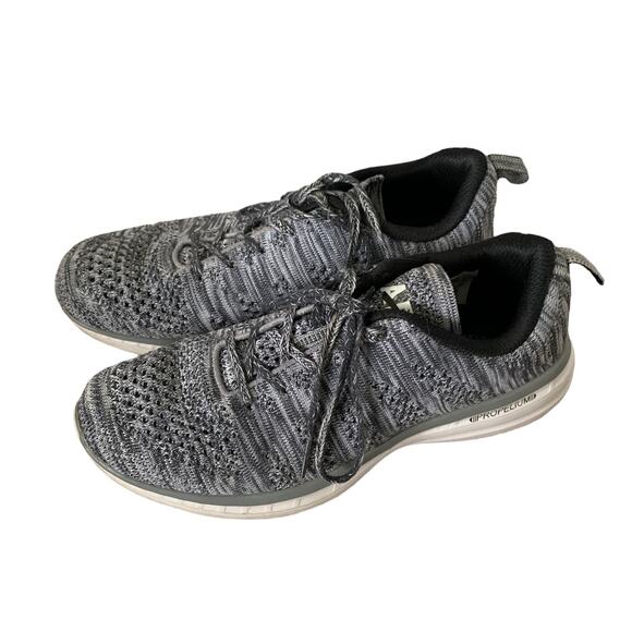 APL Techloom Pro Heathered Grey Womens Running Shoe Size 8 - Picture 2 of 16
